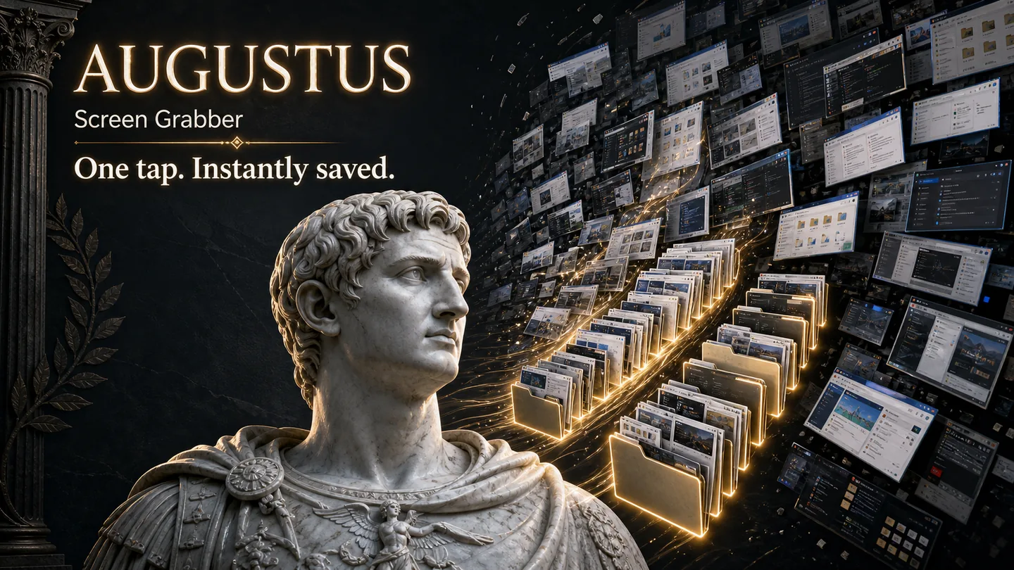 Watch the 30-second Augustus Screen Grabber demo on YouTube