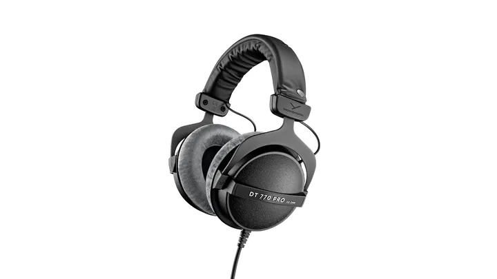 Beyerdynamic DT 770 Pro closed-back studio headphones with velour earpads