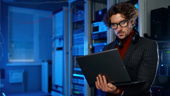 Web hosting server racks